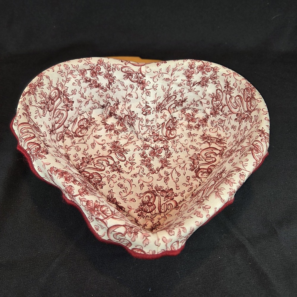 Longaberger Basket 1999 Sweetheart Little Love Heart Liner Protector - Picture 13 of 15